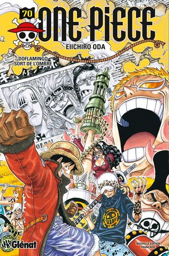 Couverture du livre « One Piece - édition originale Tome 70 : Doflamingo sort de l'ombre » de Eiichiro Oda aux éditions Glenat