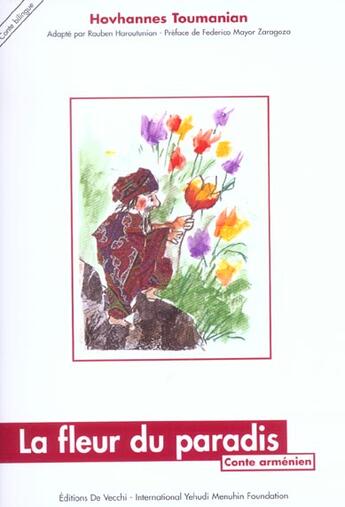 Couverture du livre « Fleur du paradis (la) » de Hovhannes Toumanian aux éditions De Vecchi