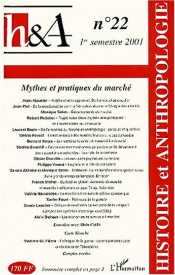 Couverture du livre « Mythes et pratiques du marche » de  aux éditions L'harmattan