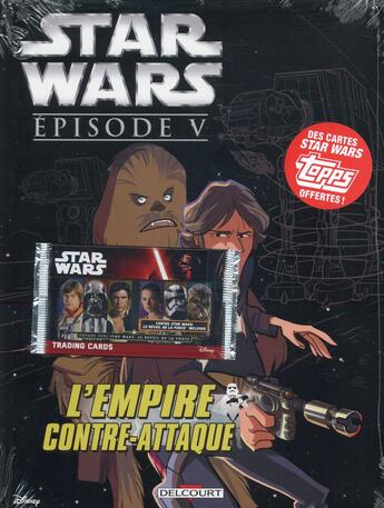 Couverture du livre « Star Wars - épisode V ; l'Empire contre-attaque » de Matteo Piana et Alessandro Ferrari et Igor Chimisso et Ken Shue et Andrea Parisi et Stefano Attardi aux éditions Delcourt