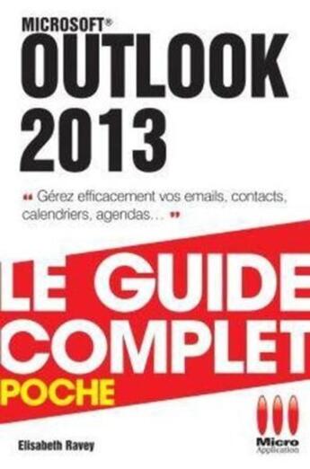 Couverture du livre « Outlook 2013 » de Elisabeth Ravey aux éditions Ma