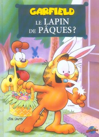 Couverture du livre « Garfield : le lapin de Pâques ? » de Jim Davis aux éditions Presses Aventure