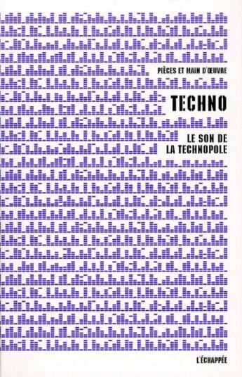 Couverture du livre « Techno » de  aux éditions L'echappee