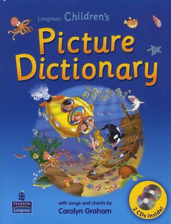 Couverture du livre « Picture dictionary, longman children's picture diction » de Mark Murphy aux éditions Pearson