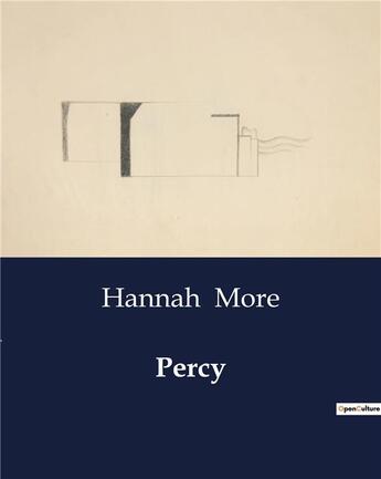 Couverture du livre « Percy » de Hannah More aux éditions Culturea