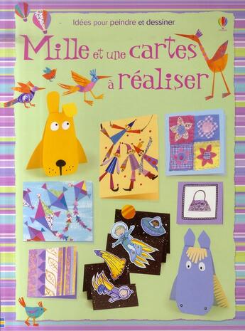 Couverture du livre « Mille et une cartes à réaliser » de Fiona Watt aux éditions Usborne