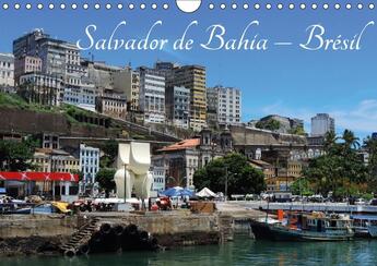 Couverture du livre « Salvador de bahia bresil calendrier mural 2018 din a4 horizontal » de Ferraz M aux éditions Calvendo