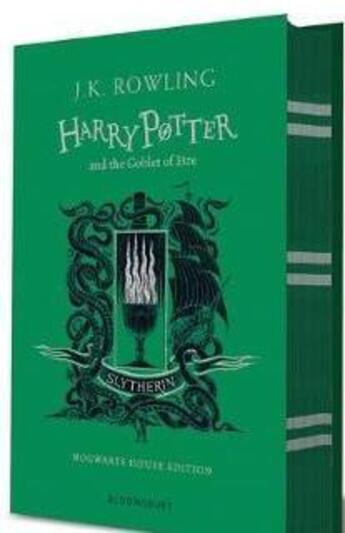 Couverture du livre « HARRY POTTER AND THE GOBLET OF FIRE - SLYTHERIN EDITION » de J. K. Rowling aux éditions Bloomsbury