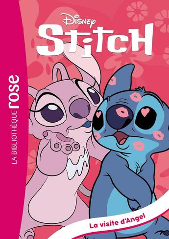 Couverture du livre « Stitch Tome 6 : La visite d'Angel » de Disney aux éditions Hachette Jeunesse