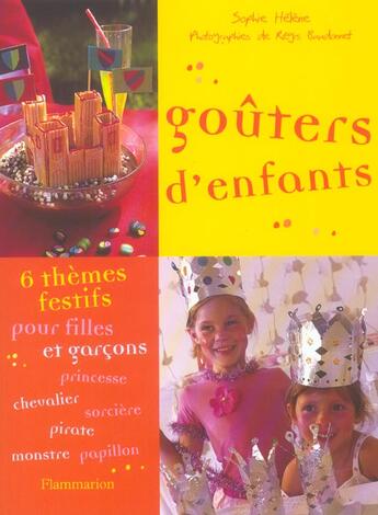 Couverture du livre « Gouters d'enfants » de Sophie Helene aux éditions Flammarion