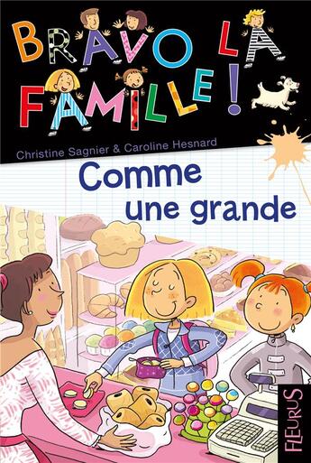 Couverture du livre « Comme une grande » de  aux éditions Fleurus