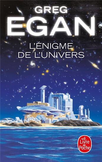 Couverture du livre « L'énigme de l'univers » de Greg Egan aux éditions Le Livre De Poche