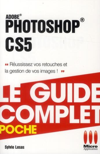 Couverture du livre « Photoshop CS5 » de Sylvie Lesas aux éditions Micro Application