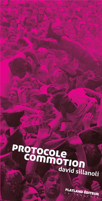 Couverture du livre « Protocole commotion » de David Sillanoli aux éditions Flatland