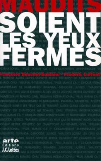 Couverture du livre « Maudits soient les yeux fermés » de Bouchet-Saulnier aux éditions Lattes