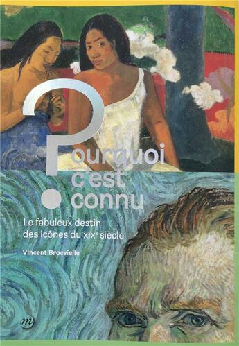 Couverture du livre « Pourquoi c'est connu ? le fabuleux destin des icônes du XIXe siècle » de Vincent Brocvielle aux éditions Reunion Des Musees Nationaux