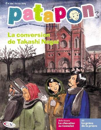 Couverture du livre « La conversion de Takashi Nagai » de Revue Patapon aux éditions Tequi