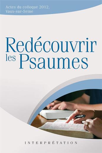 Couverture du livre « Redecouvrir les psaumes » de  aux éditions Excelsis