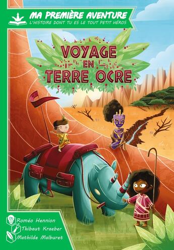 Couverture du livre « Voyage en terre ocre » de Mathilde Malburet et Thibaut Kraeber aux éditions Game Flow