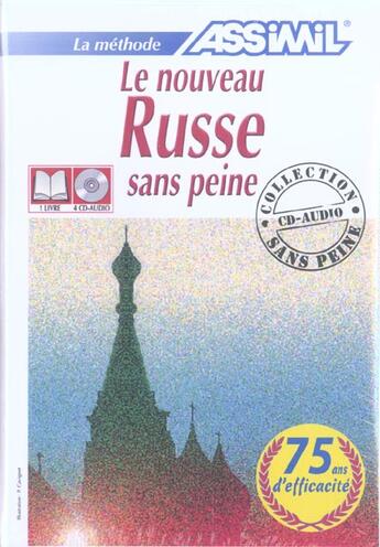 Couverture du livre « Pack Cd Nouveau Russe S.P. » de Dronov Vladimir aux éditions Assimil