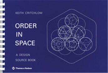 Couverture du livre « Order in space » de Critchlow Keith aux éditions Thames & Hudson