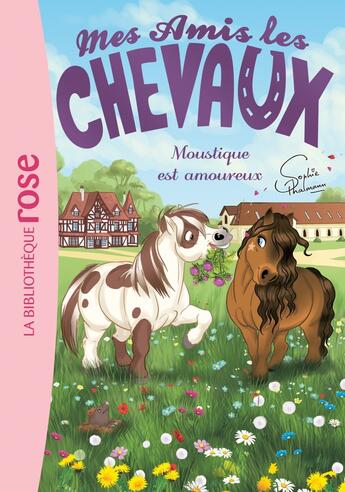 Couverture du livre « Mes amis les chevaux Tome 16 : Moustique est amoureux » de Sophie Thalmann aux éditions Hachette Jeunesse