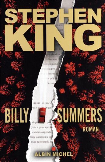 Couverture du livre « Billy Summers » de Stephen King aux éditions Albin Michel
