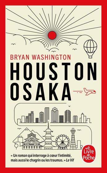 Couverture du livre « Houston Osaka » de Bryan Washington aux éditions Le Livre De Poche