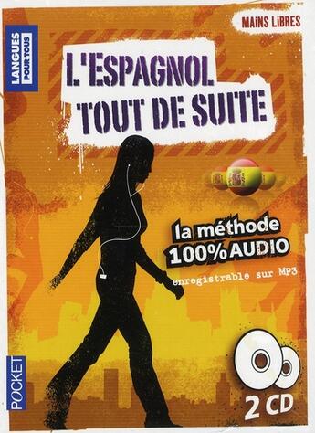 Couverture du livre « Coffret l'espagnol tout de suite » de Collectif/Marron aux éditions Langues Pour Tous