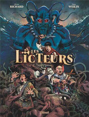 Couverture du livre « Les licteurs Tome 2 : Dagon » de Olivier Richard et Yang Weilin aux éditions Glenat