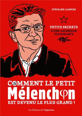 Couverture du livre « Comment le petit Mélenchon est devenu le plus grand » de Stéphane Garnier aux éditions L'opportun