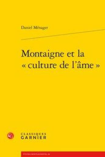 Couverture du livre « Montaigne et la 