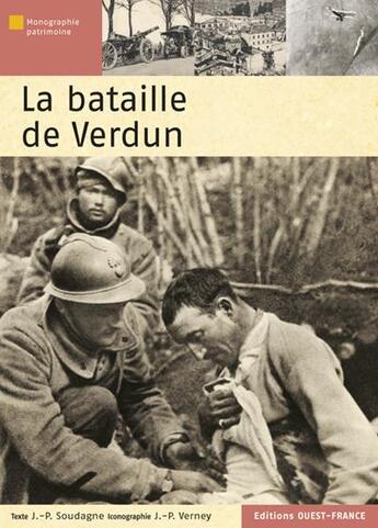 Couverture du livre « La bataille de Verdun » de Soudagne-Verney-Barb aux éditions Ouest France