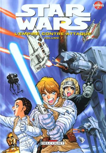 Couverture du livre « Star Wars - épisode II ; l'empire contre attaque t.1 » de Toshiki Kudo aux éditions Delcourt