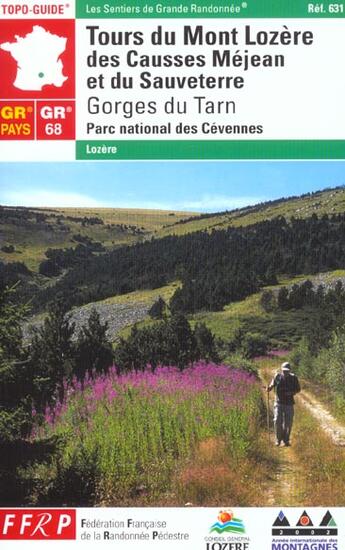 Couverture du livre « Tours du mont lozere - 48-gr68-0631 » de  aux éditions Ffrp