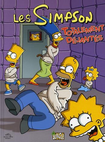 Couverture du livre « Les Simpson Tome 4 : totalement déjantés » de Matt Groening aux éditions Jungle
