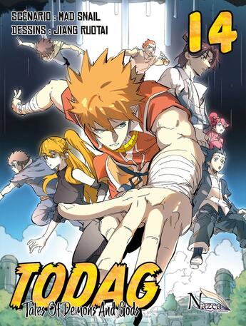 Couverture du livre « TODAG ; tales of demons and gods Tome 14 » de Mad Snail et Jiang Ruotai aux éditions Nazca