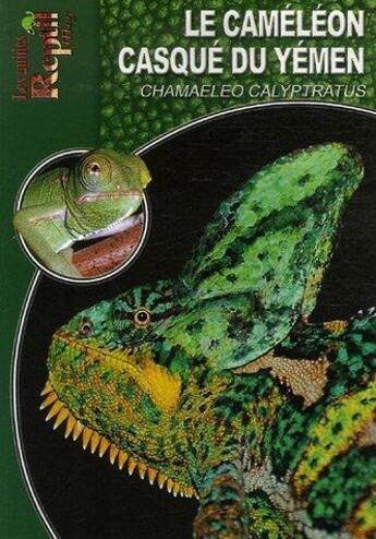 Couverture du livre « Le caméléon casqué du yémen » de Karsten Schneider aux éditions Animalia