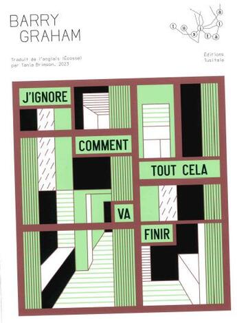 Couverture du livre « J'ignore comment tout cela va finir » de Barry Graham aux éditions Tusitala