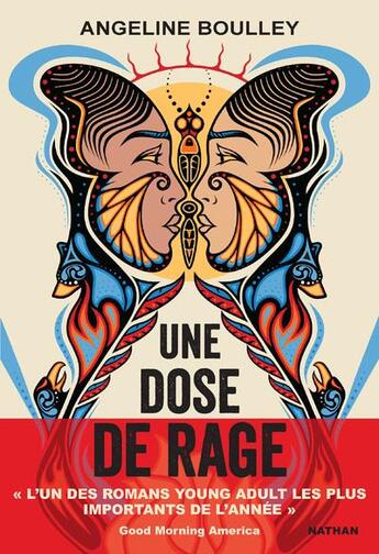 Couverture du livre « Une dose de rage » de Angeline Boulley aux éditions Nathan