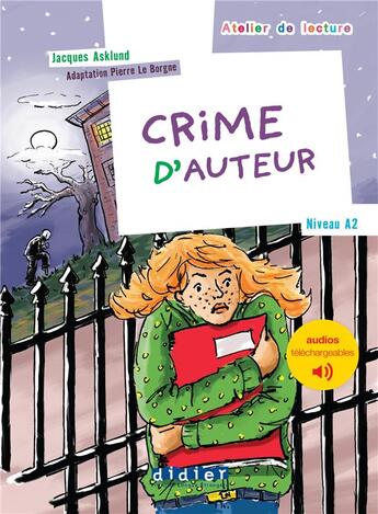 Couverture du livre « Crime d'auteur » de Jacques Asklund aux éditions Didier