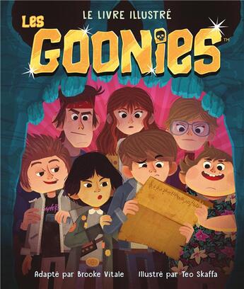 Couverture du livre « Les Goonies » de Brooke Vitale et Teo Skaffa aux éditions Qilinn