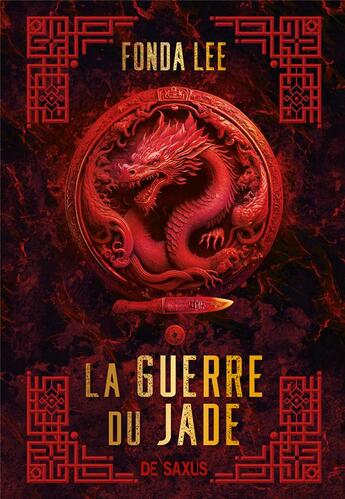 Couverture du livre « La guerre du jade » de Fonda Lee aux éditions De Saxus