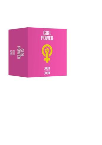 Couverture du livre « Jour après jour : girl power » de  aux éditions Papier Cadeau