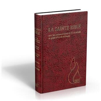 Couverture du livre « Bible d'étude Segond NEG Scofield, grenat » de Segond Neg 1979 aux éditions Ste Biblique De Geneve