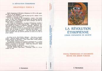 Couverture du livre « La révolution éthiopienne comme phénomène de société » de Joseph Tubiana aux éditions L'harmattan