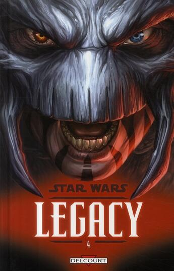 Couverture du livre « Star Wars ; Legacy Tome 4 : indomptable » de Brad Anderson et Alan Robinson et Omar Francia et Jan Duursema et John Ostrander aux éditions Delcourt