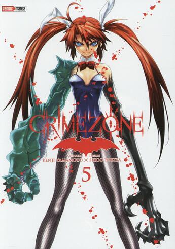 Couverture du livre « Crimezone Tome 5 » de Seigo Tokiya et Kenji Yamamoto aux éditions Panini