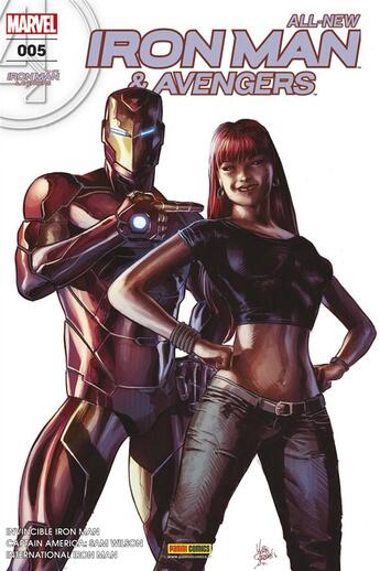 Couverture du livre « All-new Iron Man & Avengers n.5 » de All-New Iron Man & Avengers aux éditions Panini Comics Fascicules