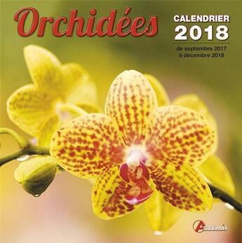 Couverture du livre « Orchidées (édition 2018) » de  aux éditions Artemis